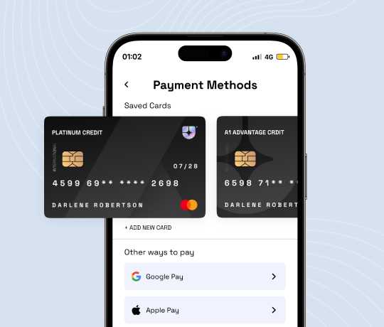 Mobile app Payment integration services